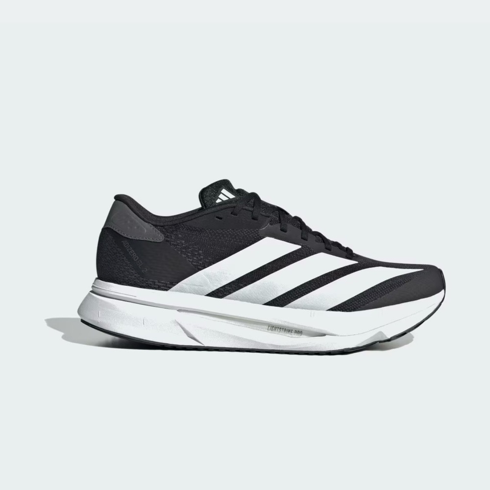 Adidas Women’s Adizero SL2 Running Shoes - Core Black/Cloud White - JI2994